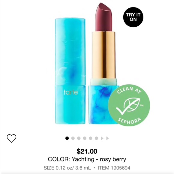 Tarte Color Splash Lipstick. Color: Yachting. - Picture 3 of 3
